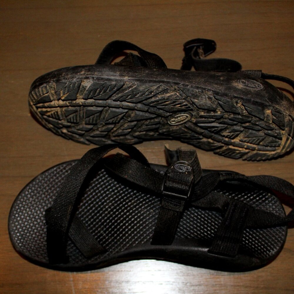 Black Chaco sandals- men's size 9